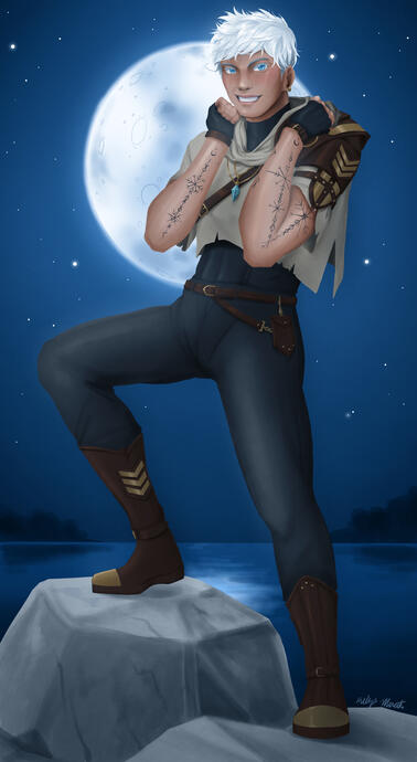 full body | full color + high render | digital
